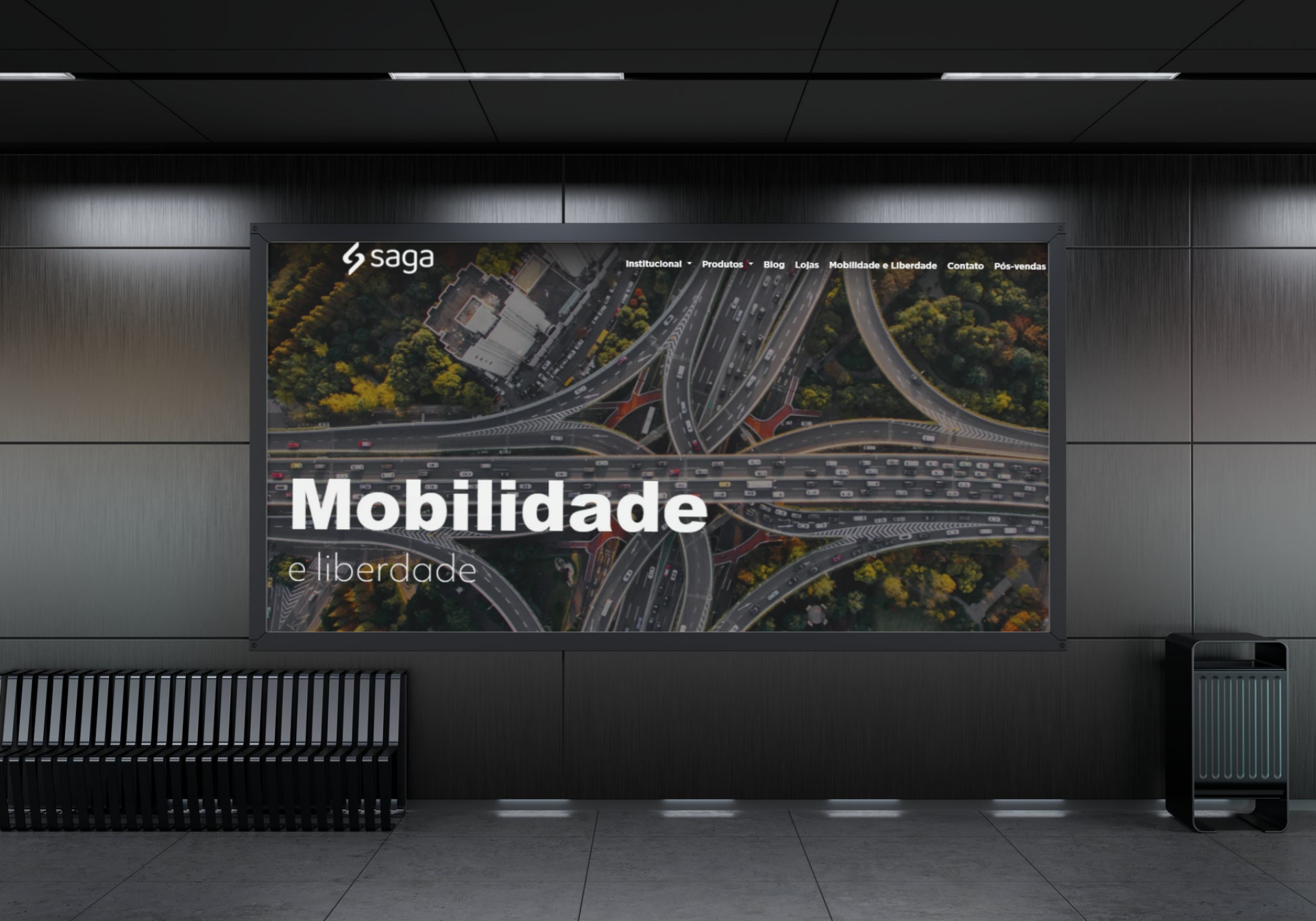 Case Grupo Saga: Site · Campanha OFF